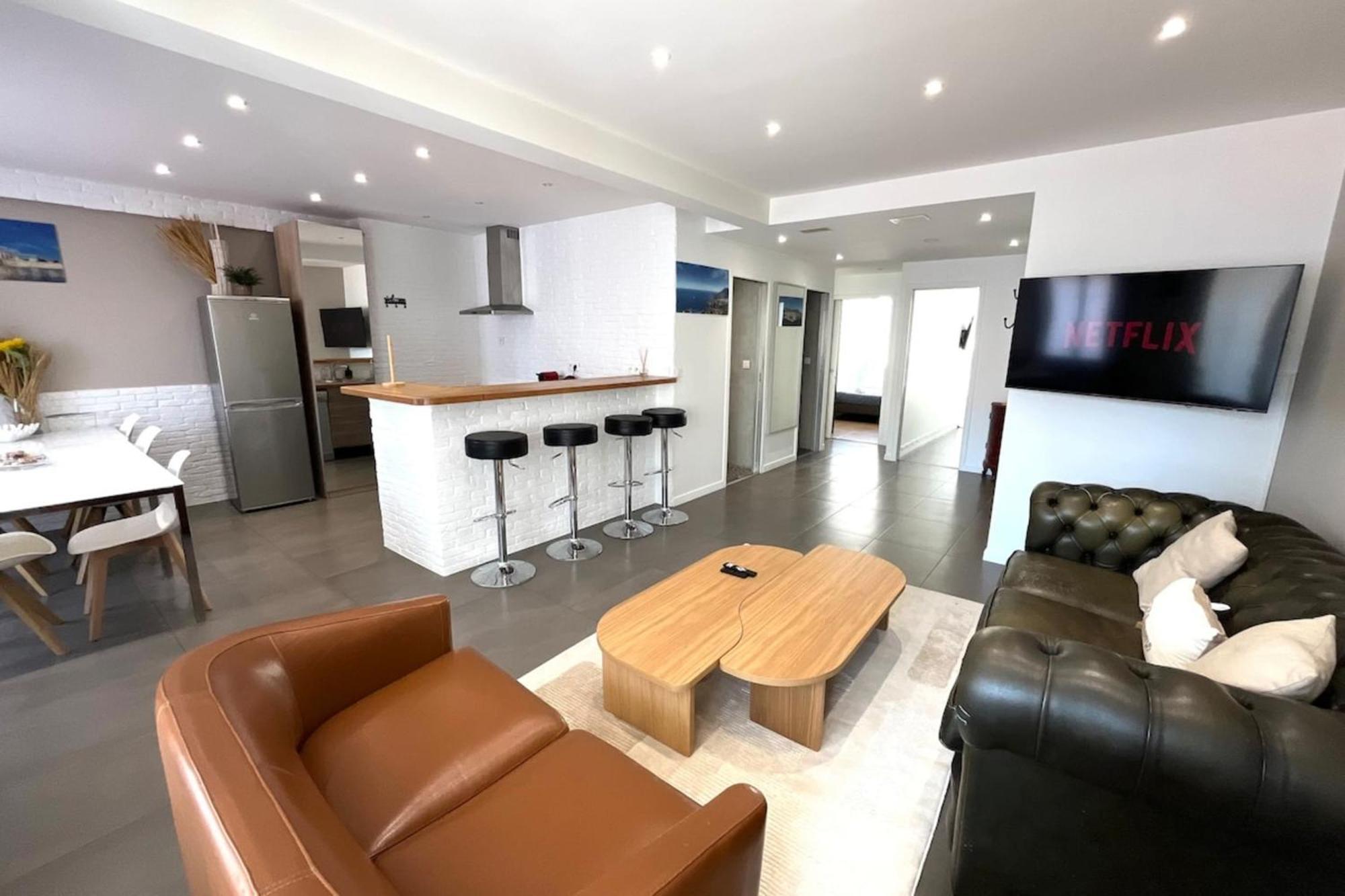 Cannes Center Perfect 3 Bedroom מראה חיצוני תמונה